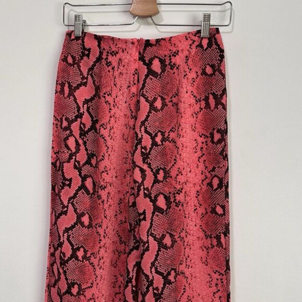 SuperDown Pink Python Print Crop‎ Pants S Trendy … - image 5
